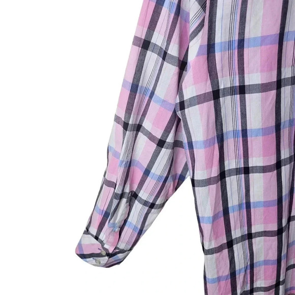 Talbots Womens Button Down Shirt Size 2X‎ Long Sleeve - Picture 4 of 7